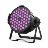Stage Lights 54x3W Full-Color LED PAR Disco Light for Parties, Sound Activated/DMX Party Lights,DJ Lights Downlight for Church, Party, Wedding, Concert, Club Lighting