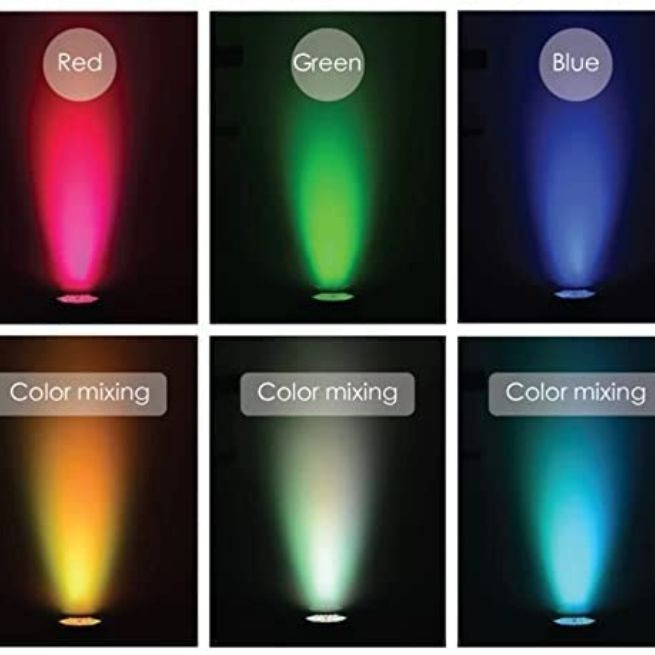 Slim DJ Led Par Light With 3W X 60 (3 IN 1) RGB Led And DMX 512 Control Channel for DJ Disco Party, Wedding, Live Concerts, Pubs, Disco