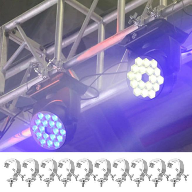 10PCS Stage Lights Clamp Bracket Hangings Hook for DJ Lighting Par Lights Spots Lights