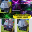 SBL 17 hole+GREEN laser night club light with colorful beam ceiling lights for show disco and party