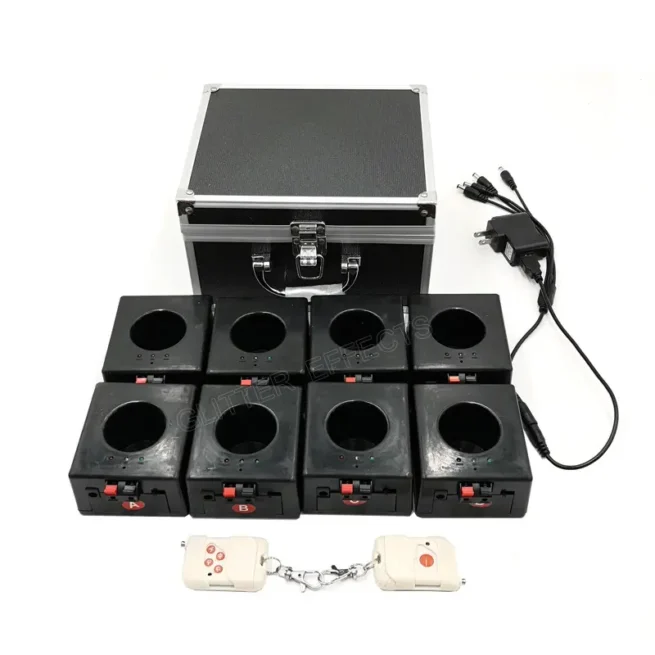 SBL Professional 8 channel CHARGING rechargeable cold pyro firing system for party stage performance