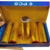 Golden Cold Pyro for Weddings and Events Pack of 6 free shipping