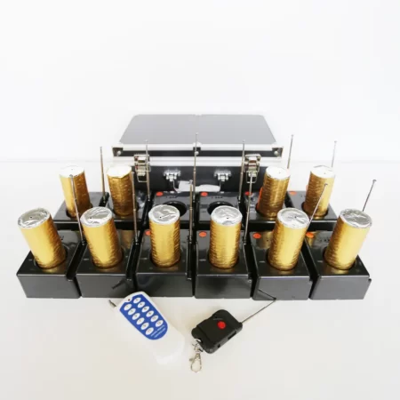 SBL Professional 12 channel CHARGING rechargeable cold pyro firing system for party stage performance(ONLY REMOTE)