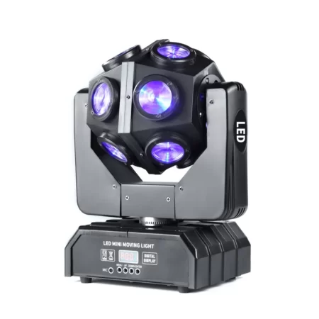 SBL 12 x 10W Super Beam Led Moving Head 150W RGB LED For DJ Disco Bar Party