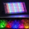 50 WATT 220-240V Waterproof Landscape IP65 Flood Light RGB (Pack of 2)