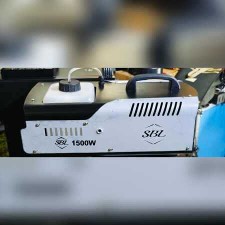 SBL 1500-Watt Portable Fog Machine with WIRELESS Remote Control for Parties, Stage Effects, Weddings, Diwali for Impressive Output (Silver) (Fog Machine) (Copy)