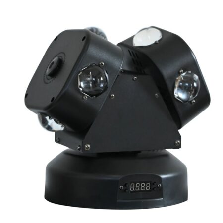 SBL 2 EYE SHUTTER WITH RG LASER FLASHER Four-headed Hot Wheel Moving Head Light dj equipment for club stage