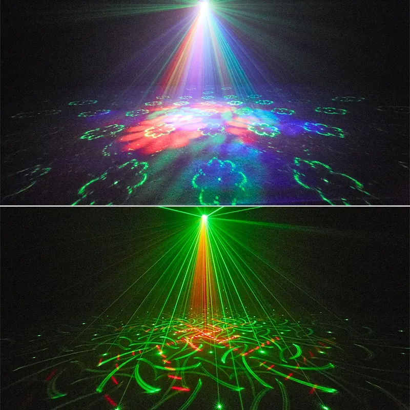 SBL HEART R+G LASER +PROJECTOR+STROBE WITH REMOTE CONTROL DJ Light price dj setup DJ LIGHTS
