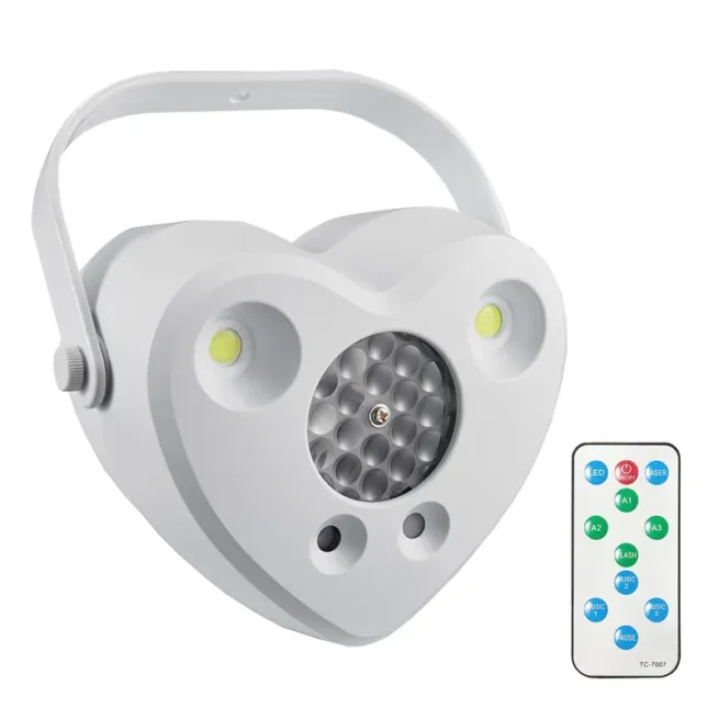 SBL HEART R+G LASER +PROJECTOR+STROBE WITH REMOTE CONTROL DJ Light price dj setup DJ LIGHTS